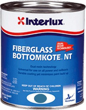 Interlux Fiberglass Bottomkote NT Quart - Blue